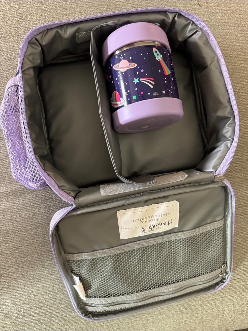 PBK Space Hearts Mackenzie Small Backpack, Lunchbox and Thermos - Picture 8 of 8